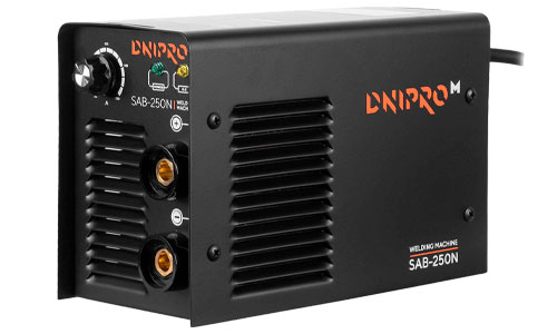 «Сварочный аппарат Dnipro-M SAB-250N» товара: «Сварочный аппарат IGBT Dnipro-M SAB-250N + Шлифмашина угловая GS-98» - фото №1 Характеристика товара «Сварочный аппарат Dnipro-M SAB-250N» - фото №1