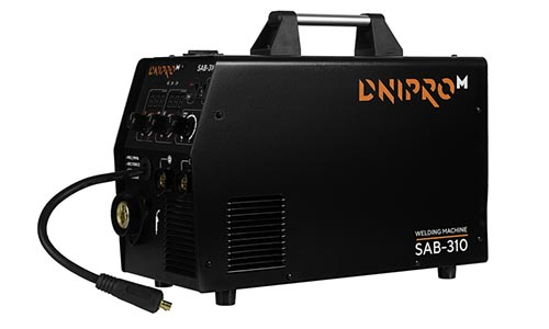 «Полуавтомат инверторный IGBT MIG/MMA Dnipro-M SAB-310» товара: «Полуавтомат инверторный IGBT MIG/MMA Dnipro-M SAB-310 + Шлифмашина угловая GS-85» - фото №1 Характеристика товара «Полуавтомат инверторный IGBT MIG/MMA Dnipro-M SAB-310» - фото №1