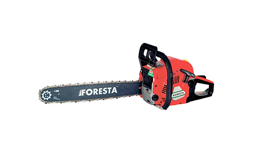 «Бензопила цепная Foresta FA-58N» товара: «Бензопила цепная Foresta FA-58N + Цепь + 2 масла» - фото №1 Характеристика товара «Бензопила цепная Foresta FA-58N» - фото №1