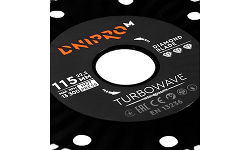 «Эффективность» товара: «Алмазный диск Dnipro-M Turbowave 115 мм 22,2 мм» - фото №3 Характеристика товара «Эффективность» - фото №3