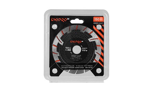 «Эффективность» товара: «Алмазный диск Dnipro-M Deep Cut 150 22,2 мм» - фото №3 Характеристика товара «Эффективность» - фото №3