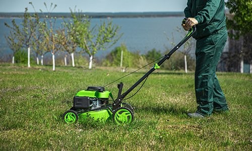 «Металлический корпус» товара: «Газонокосилка бензиновая Foresta GM-410 + Масло» - фото №2 Характеристика товара «Металлический корпус» - фото №2