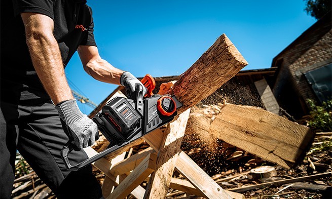 Характеристика товару «Акумуляторна ланцюгова пила Dnipro-M DCS-200BC Dual » - фото №0