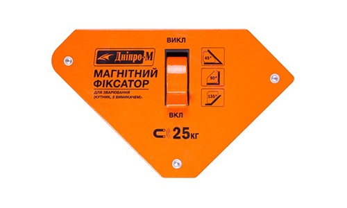 «Магнитный угольник для сварки МКВ-1324» товара: «Сварочный аппарат IGBT Дніпро-М ММА 250 + Подарки» - фото №5 Характеристика товара «Магнитный угольник для сварки МКВ-1324» - фото №5