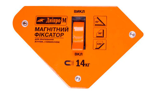 «Магнитный угольник для сварки Дніпро-М МКВ-1013» товара: «Сварочный аппарат IGBT Дніпро-М ММА 250 B + Подарки» - фото №5 Характеристика товара «Магнитный угольник для сварки Дніпро-М МКВ-1013» - фото №5