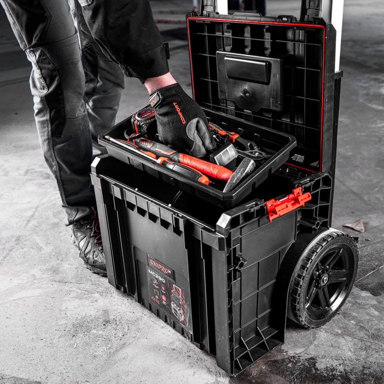 ᐅ Ящик для инструмента на колесах Dnipro-M S-Box МС290 • Купить в