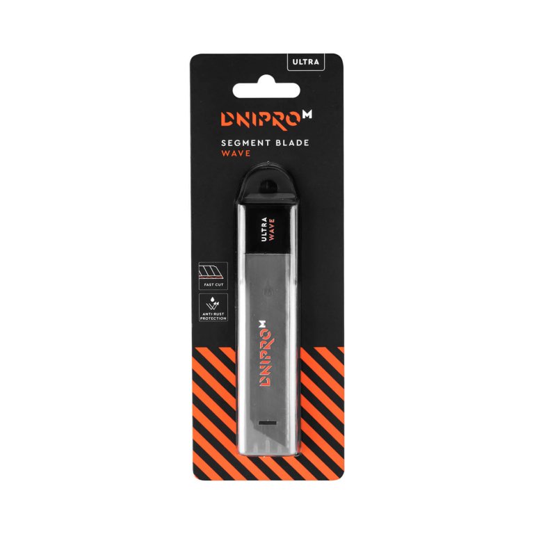 ᐅ Лезвие сегментное Dnipro-M ULTRA Wave 18 мм SK2 10 шт. • Купить