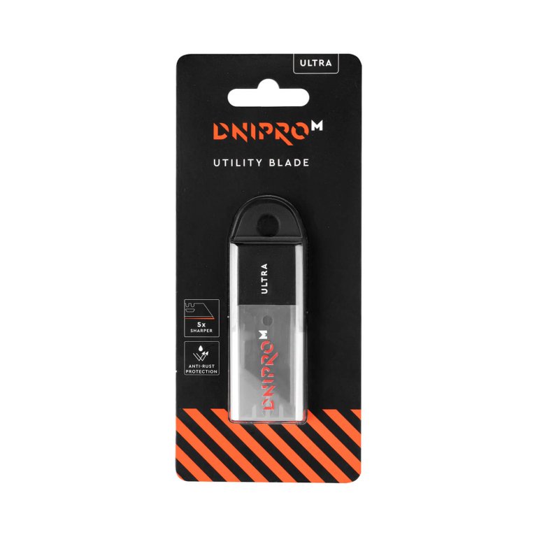 ᐅ Лезо трапеція Dnipro-M ULTRA 61х19х0.6 мм Universal Fix 10 шт