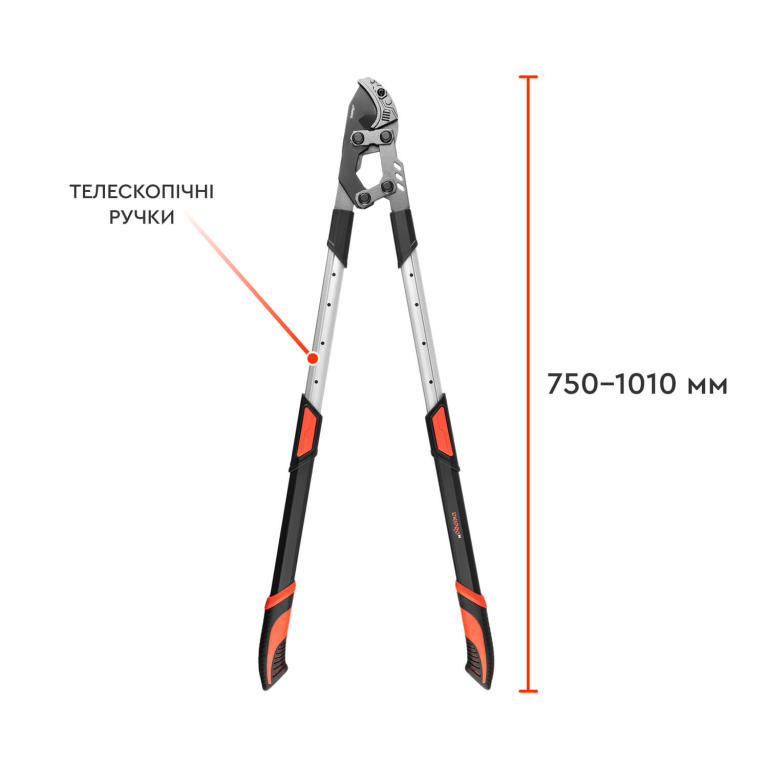 ᐅ Веткорез телескопический Dnipro-M Garden Pro 40D контактный 750