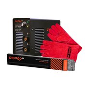 Сварочный аппарат Dnipro-M SAB-258N + Краги + Электроды