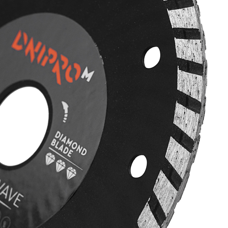 ᐅ Алмазний диск Dnipro-M 125 22.2 Turbowave • Купити в Україні