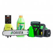 Електропила ланцюгова Foresta FS-2640S + Рукавички + Масло