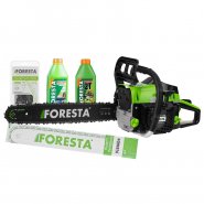 Бензопила цепная Foresta FA-48S + Пильная шина + Цепь + 2 масла