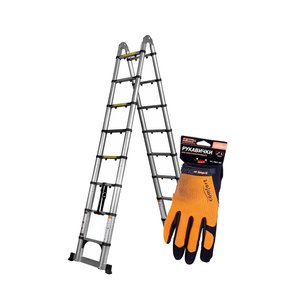 Лестница Dnipro-M DTP-250 + Перчатки Дніпро-М Comfort L