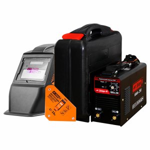 Сварочный аппарат IGBT Дніпро-М ММА-250В + Маска сварщика Дніпро-М МЗП-390 + Магнитный угольник МКВ-1013