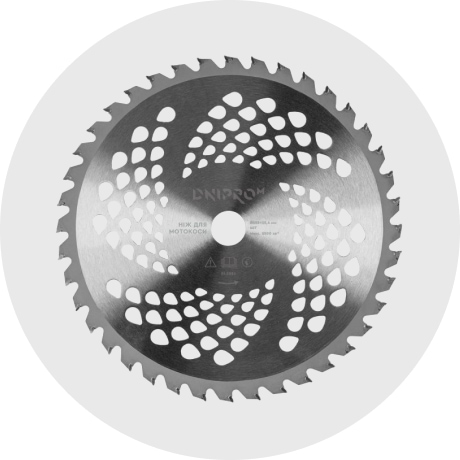 Нож для мотокосы Dnipro-M 40T