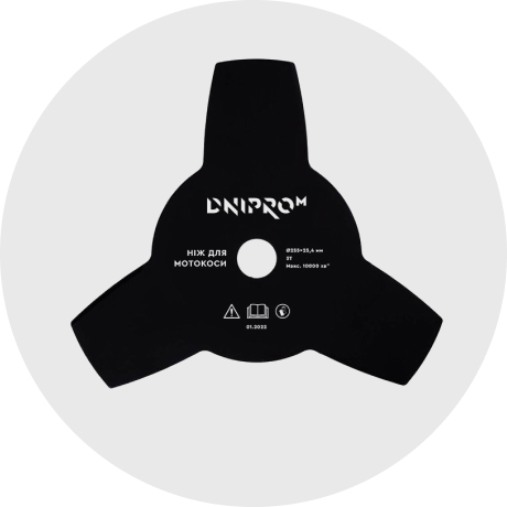 Нож для мотокосы Dnipro-M 3Т