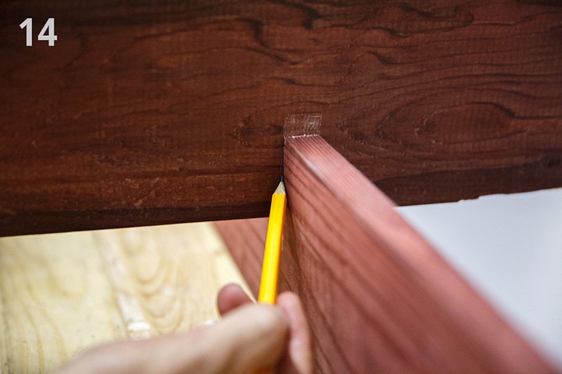 обводка карандашом